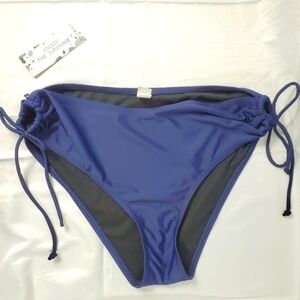 Enjoy The Sun bikini bottom navy blue L